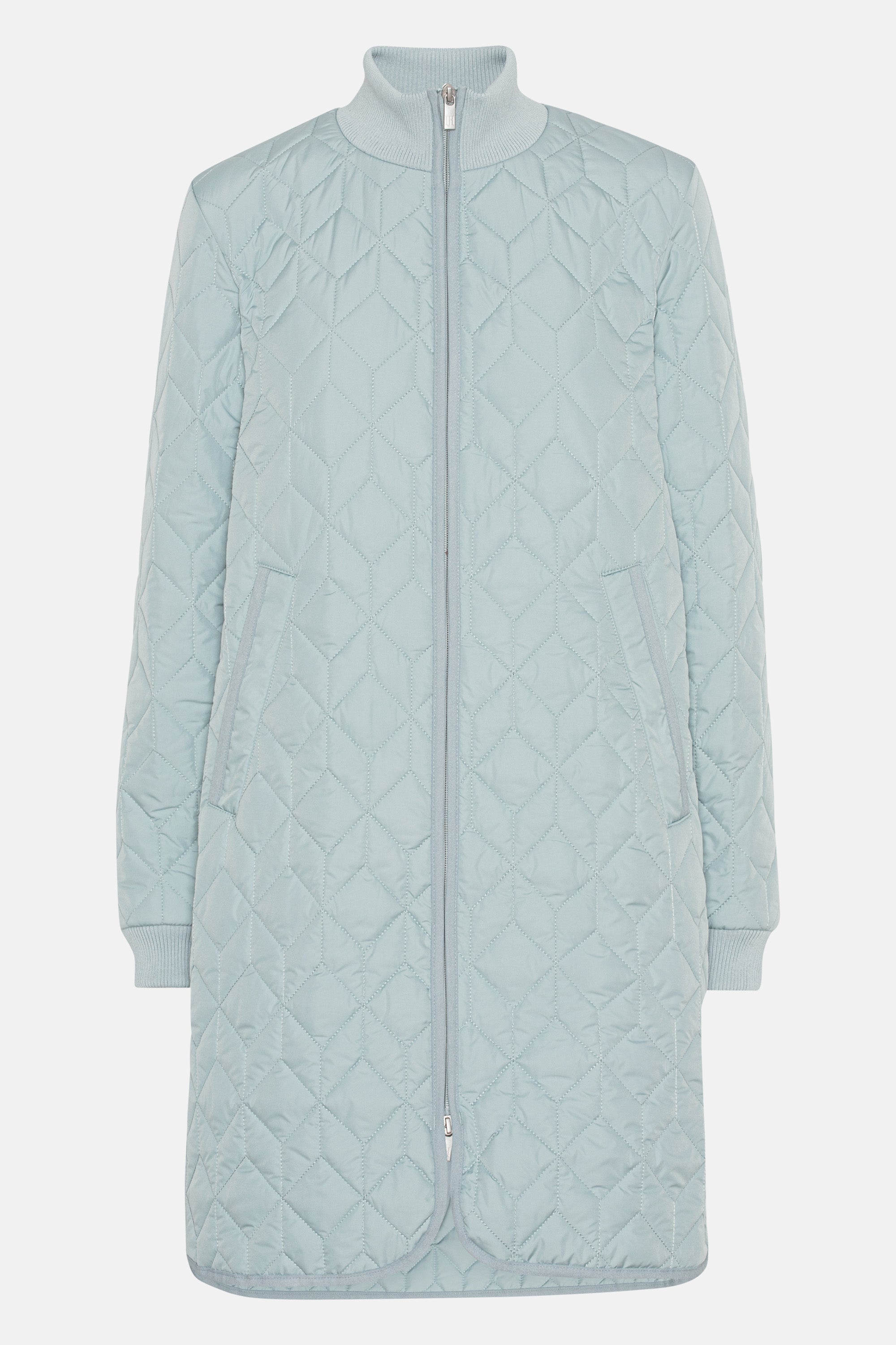 Ilse Jacobsen Hornbæk Outerwear Steppmantel Coat 608 Pale Petroleum